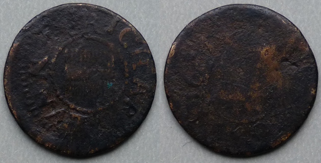 Exeter, Richard Lunn 1664 farthing